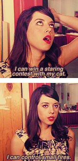 “I can convince my grandmother that I’m not real.”Omgggg.