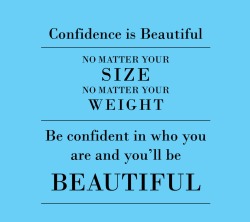 Sweet-Healthy-Bliss:  Confidence In Yourself Makes Real Beauty. 