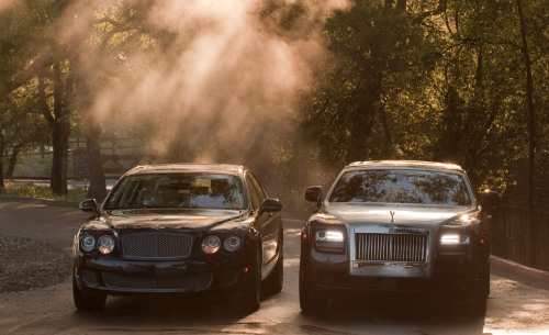 2010 Rolls Royce Ghost vs. 2010 Bentley Continental Flying Spur Speed