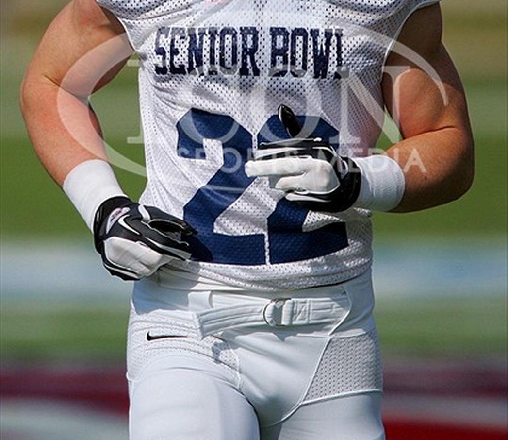 Notre Dame&rsquo;s Harrison Smith at the 2012 Senior Bowl