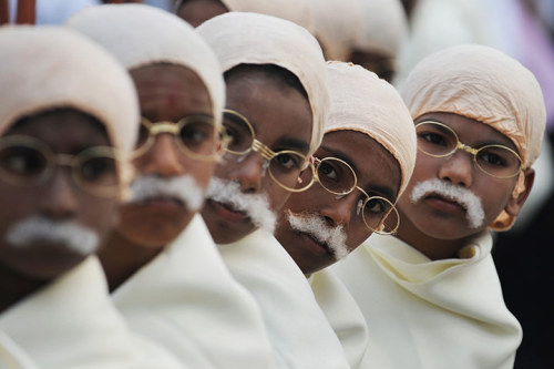 braiker: Great pics from the Guardian: “On the eve of the anniversary of Mahatma Gandhi&rsquo