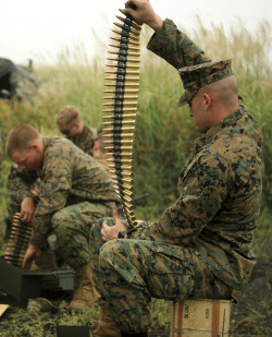 guapofulltime:  interstellarcloud:  those bullets are huge ):  That’s what she said… They’re .50 cal… That shit hits a foot in front of you and the vortex will kill you… The toys we have…     GuapoFullTime.XXX