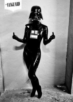 tattooedstarwarsnerd:  Darth Vader from Star Wars Burlesque. 