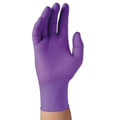 Black nitrile gloves