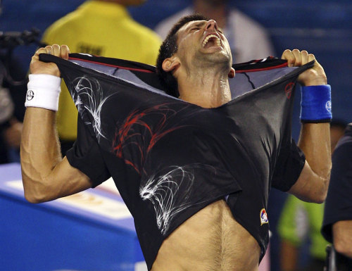 Porn photo Novak Djokovic - 2012 Australian Open Champion!