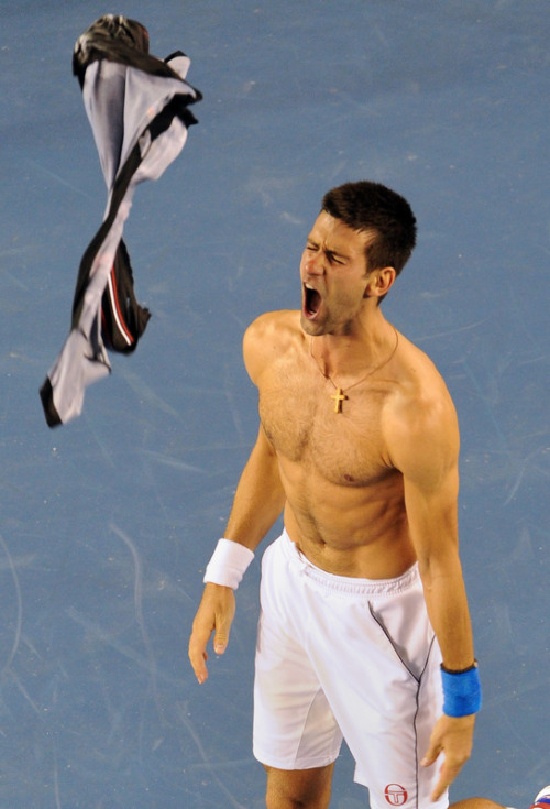 Novak Djokovic - 2012 Australian Open Champion! adult photos