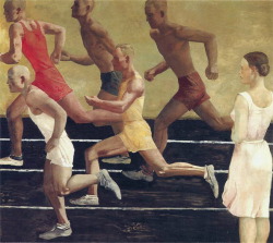 felixinclusis:  loverofbeauty: Aleksandr Deineka - Running, 1933   