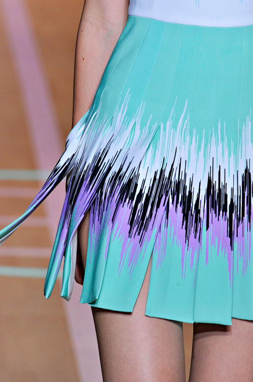 fashion-details:  Versus . Spring 2012 