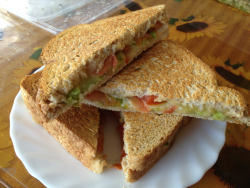 bhappy-bhealthy:  kilo-health:  Tomato, avocado,