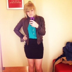 Outfit I tried on, I didn&rsquo;t get it because I k we I wouldn&rsquo;t wear it.  (Taken with instagram)