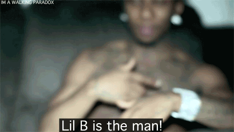 im-a-walking-paradox:  LIL B IS THE MAN 