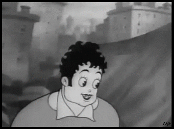 mothgirlwings:  Betty Boop in There’s Something About A Soldier (1934) - by Max Fleischer 