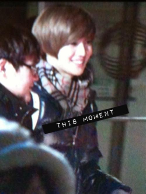 Taemin off from work on his way home 120130