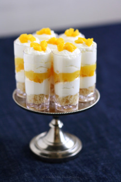 gastrogirl:  yuzu mango coconut cake shooters. 