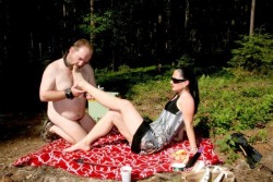 publichumiliation:  picnic humiliation