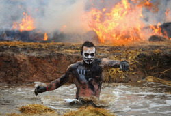 theatlantic:  In Focus: Tough Guy 2012  Billed as “the toughest race in the world,” the Tough Guy 2012 competition took place yesterday in Perton, England. Every year, thousands of men and women tackle the course, which is described on the Tough