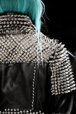 now THAT is what i call a studded jacket