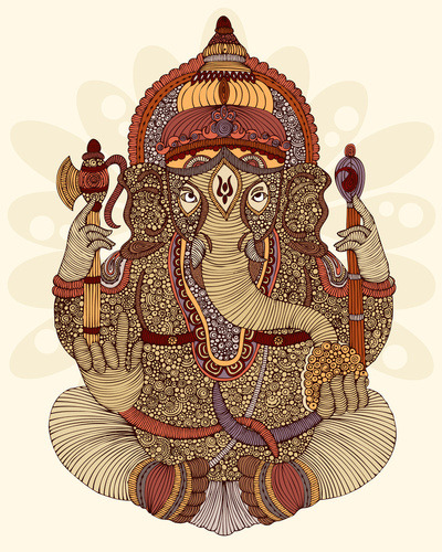 mentalalchemy:  ohslinky:  “Ganesha: Lord of Success” - Valentina  And remover