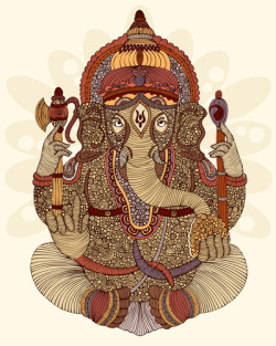 mentalalchemy:  ohslinky:  “Ganesha: Lord