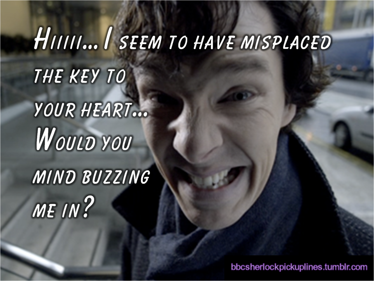 &ldquo;Hiiiii&hellip; I seem to have misplaced the key to your heart&hellip;