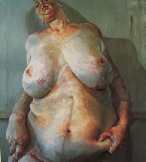 wadeswilly-blog:  Jenny Saville, one of my new favourite artists. She is so inspirational