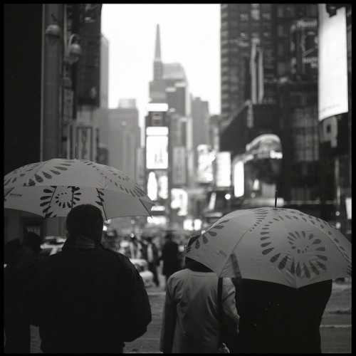 Broadway Umbrellas on Flickr.