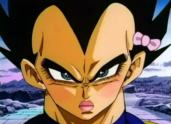 kotifyme:  vavonatsumi:  Did you know Vegeta and Kotakoti managed to pull off a successful Fusion once? Meet Kogeta!  All of my love.  