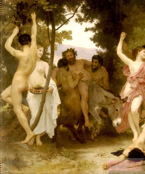 wyrdmorrish:  lonelyspelltoconjureyou:  La Jeunesse de Bacchus, by William Bouguereau  let’s a