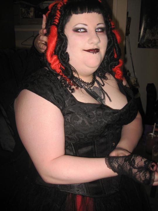 Yeap, This is me, owner of Morbid Delights on my wedding day.