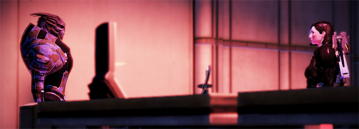 I want this guy to be a squadmate in ME3. Just because.