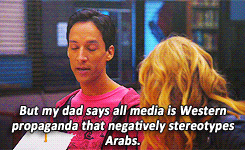 Porn photo ravendors:  Abed: My dad will only pay for