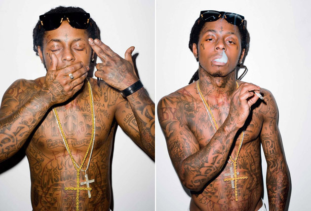 Lil wayne tattoos