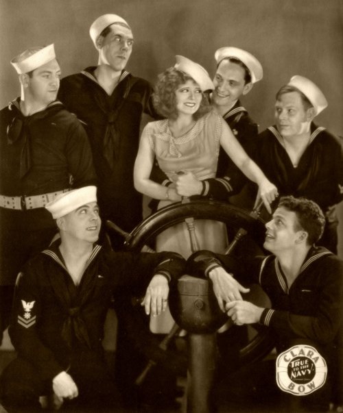 wehadfacesthen:Clara Bow, 1930, a publicity shot for True To The Navy via screengoddessWhat the hell