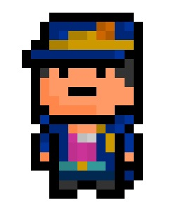 One Pixel Jump » Jotaro Kujo