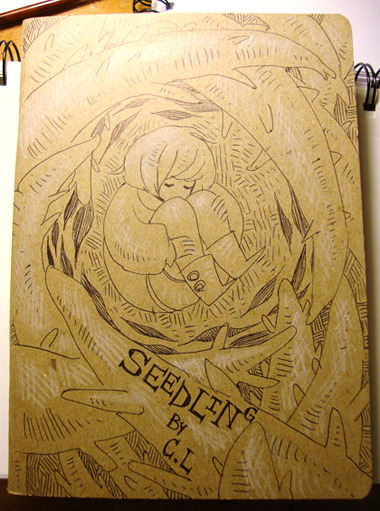 Cover for the Sketchbook Project. <: Everyone can participate so check it out! My theme is &ldquo