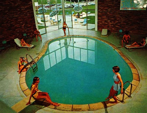 another cool motel pool 1960s