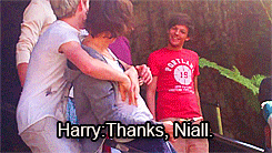  Harry shocked by the megaphone. 