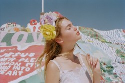 myelixirvitae-blog: take me to salvation mountain. editorial from rookie magazine. peace out. 