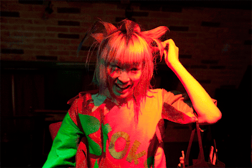 The awesome Maro, anarchist &amp; drummer for Broken Doll. His liberty spikes got broken while h