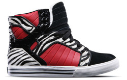 SUPRA Skytop Zebra Stripped