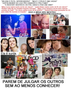  ACORDA SOCIEDADE! ACORDA! Fico muito chateada com essas pessoas que falam mal sem saber quem realmente eles são =&rsquo;( POR ISSO QUE COM ORGULHO DIGO QUE AMO ELES &lt;3 