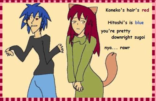 involuntaryninja:  And then I made a Nyan~ Neko Sugar Girls Valentine’s Day card omg 