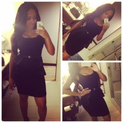 sheneka:  Michael Kors dress tonight. #fashion #instagram #michaelkors (Taken with instagram) 