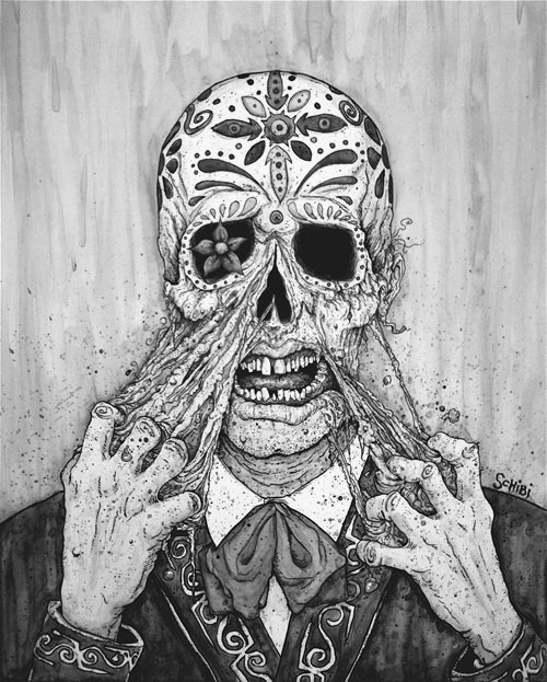 within sorrow filled husks
