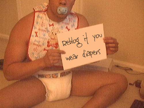 diaperstateofmind:I miss my diapers… Left them at home.
