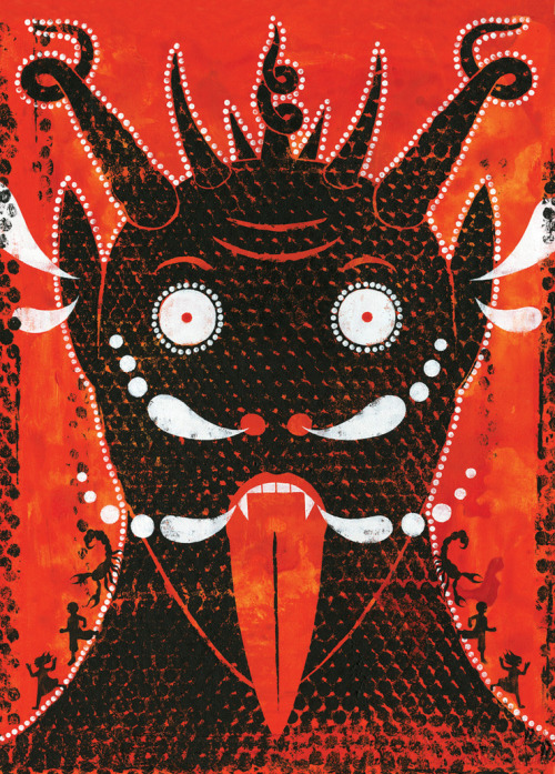 drawger.comEdel Rodriguez - &ldquo;21st Century Krampus&rdquo;, winner of the Society of Illustrators Book and Editorial