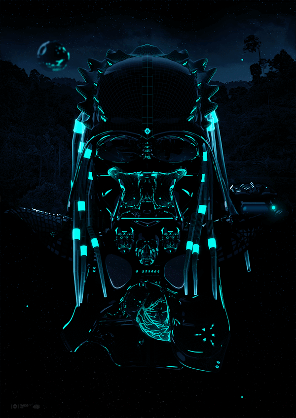  darth vader helmet w/ a twist&hellip; i like it :)