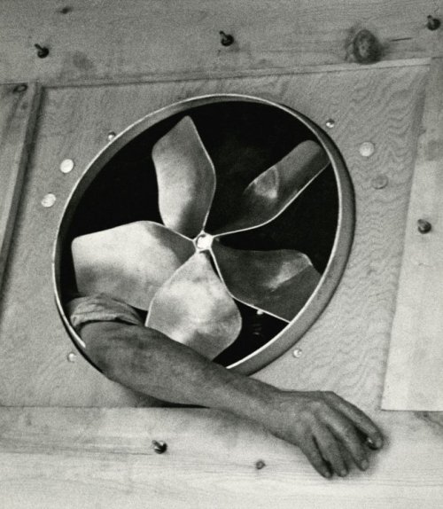 artblart.wordpress.comAndré Kertész, Arm and Ventilator, 1937, Gelatin-silver print