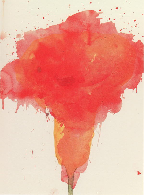 Artist Cy Twombly “ Scent of Madness " 1986