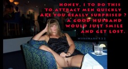 cuckoldcaptilns:  now i know why i am her 8th husband  I want you to show it in public!